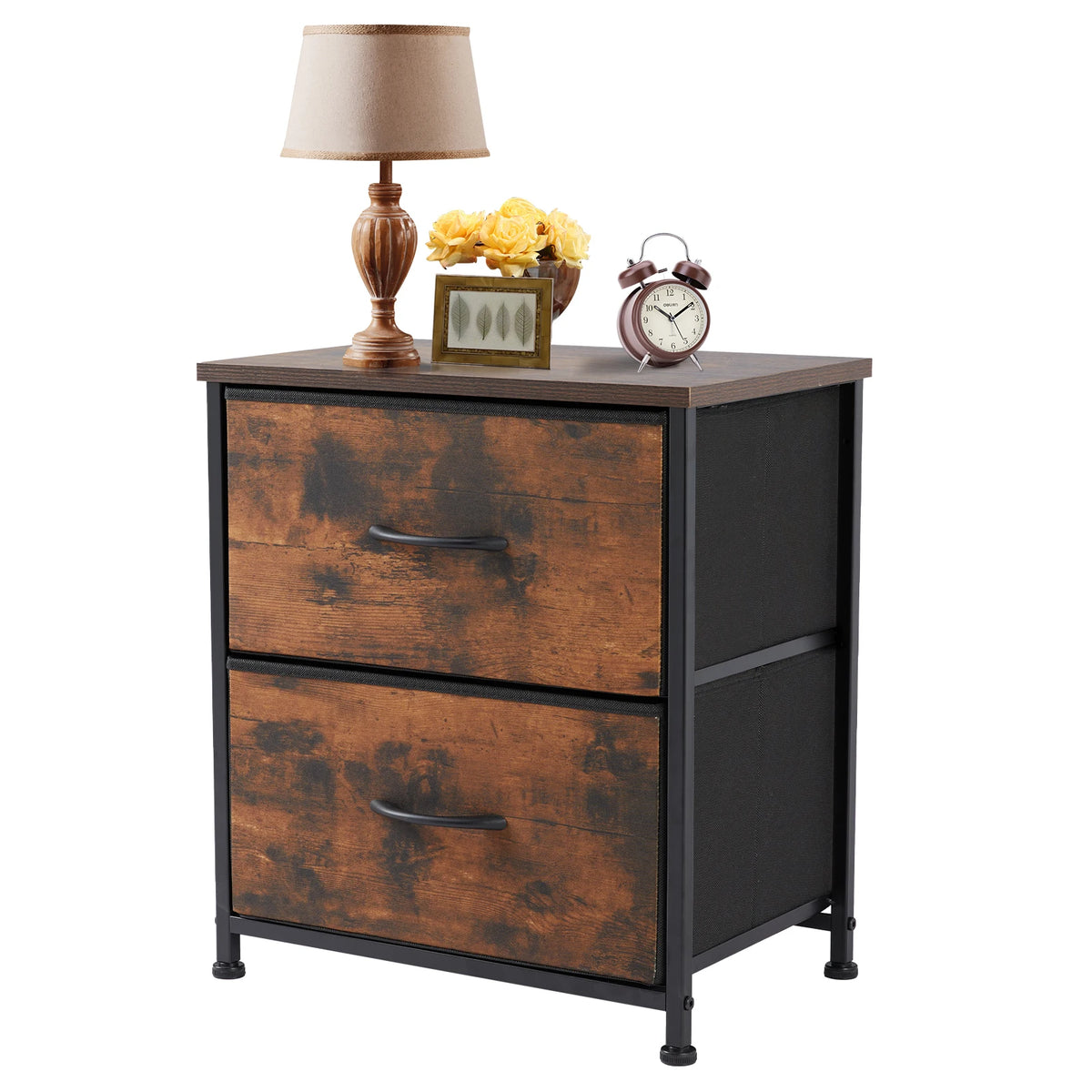 Nightstand Bedside Coffee Sofa Tea Table Storage Closet Chest