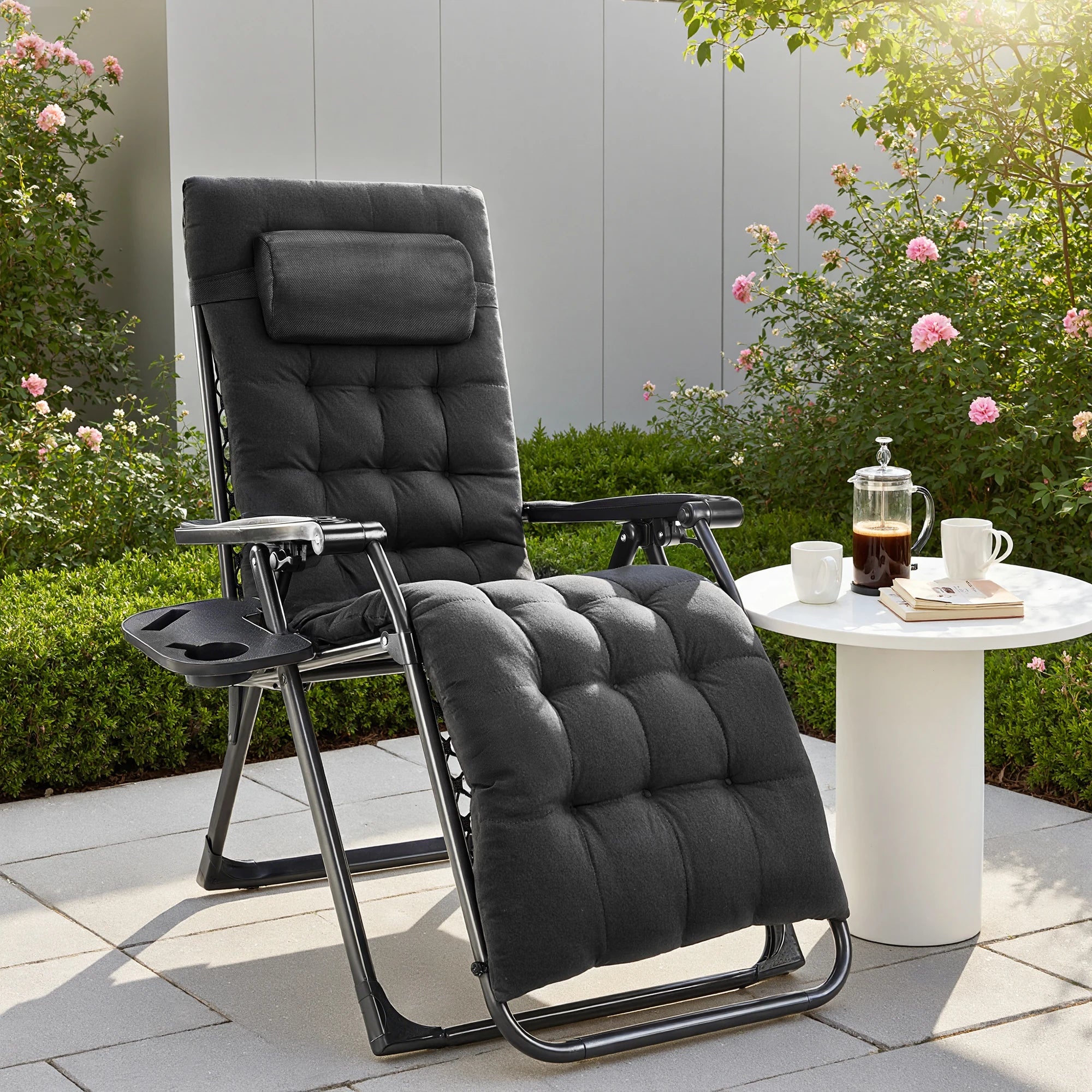 JHK Zero Gravity Portable Recliner Camping Patio Outdoor Chair(s)