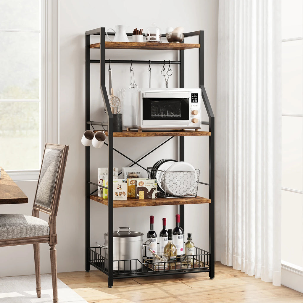 Kitchen Bakers Rack, Microwave Oven Stand