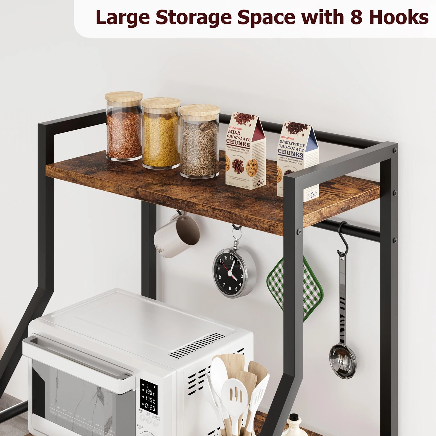Kitchen Bakers Rack, Microwave Oven Stand