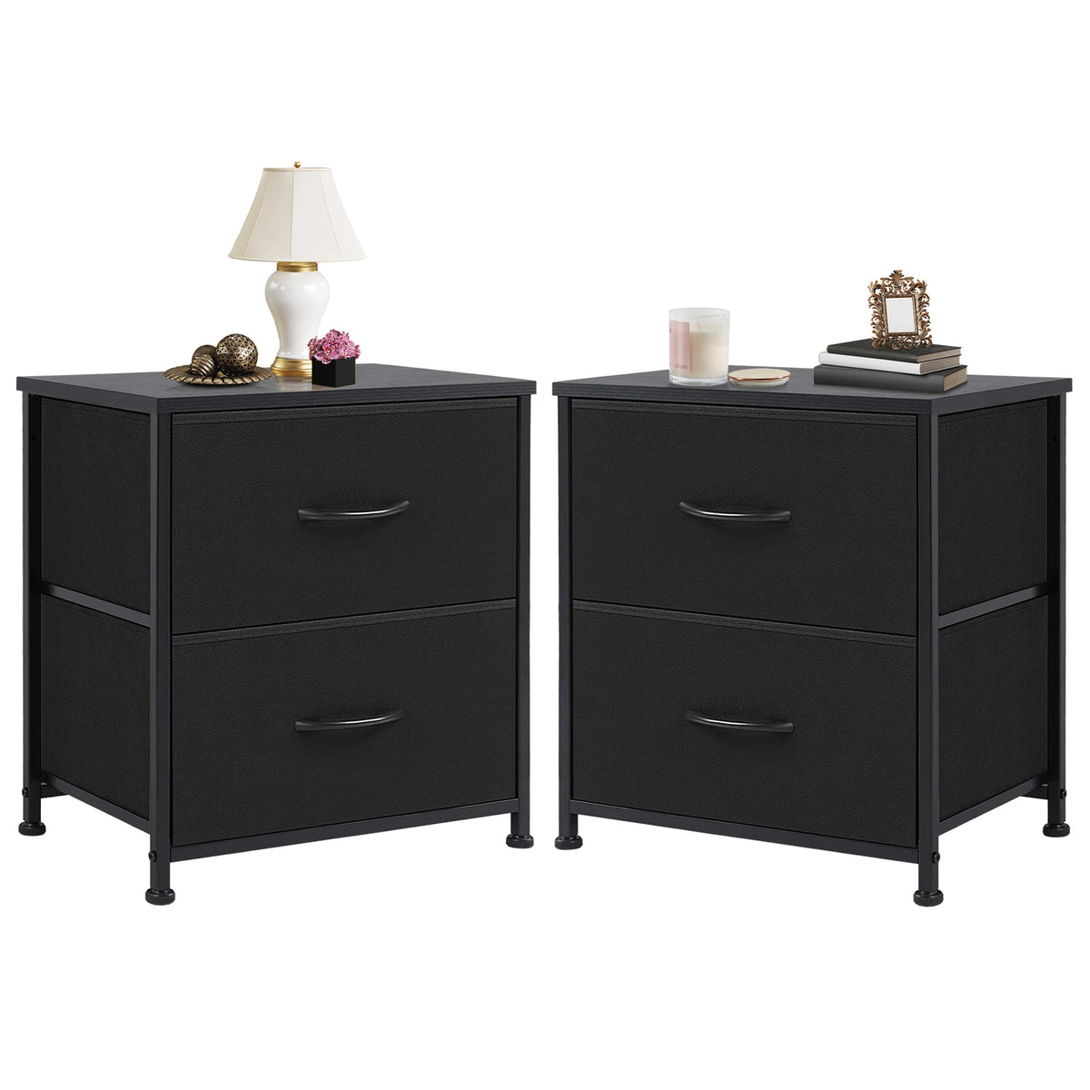 Nightstand Bedside Coffee Sofa Tea Table Storage Closet Chest