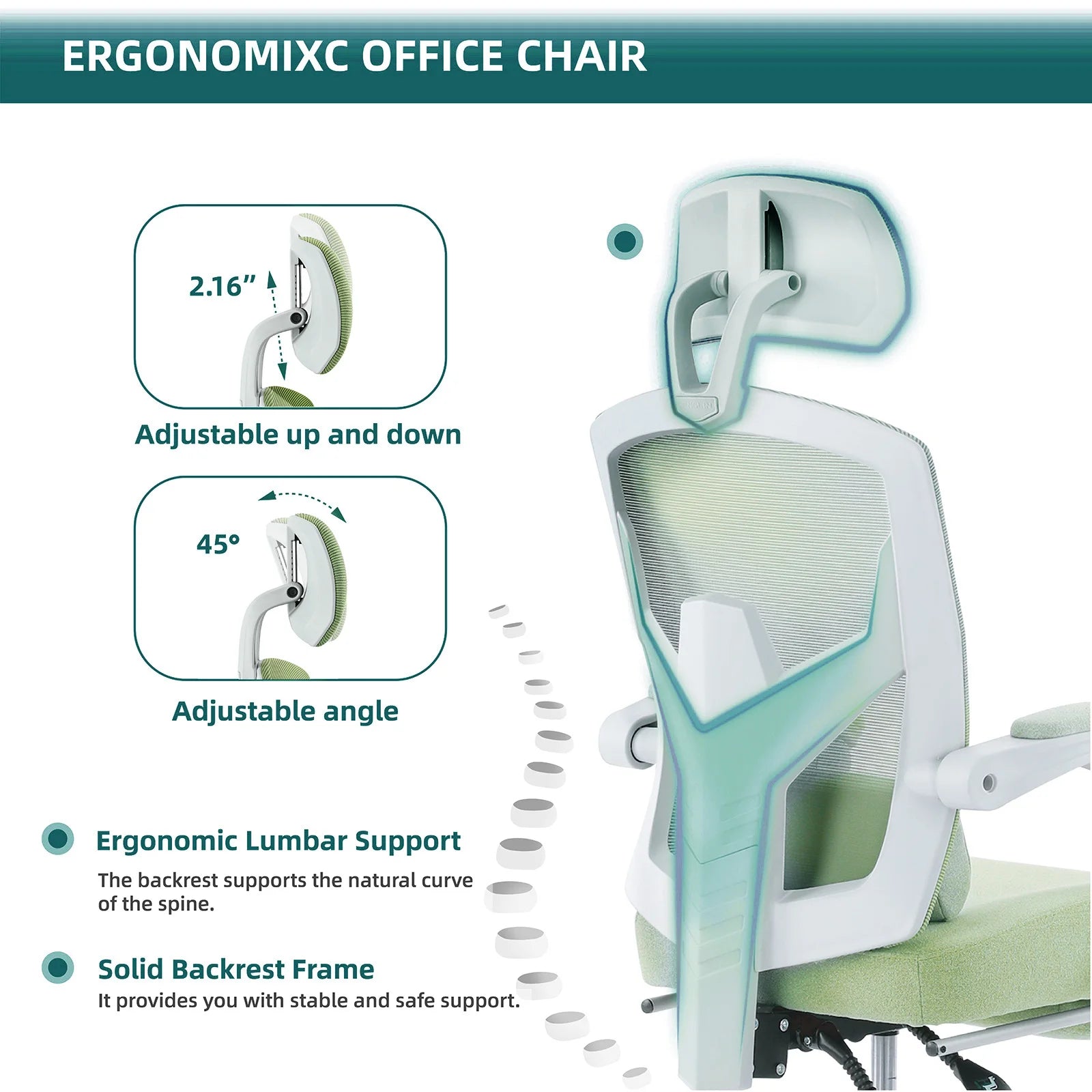 Ergonomic Reclining High Back Mesh gaming/computer chair
