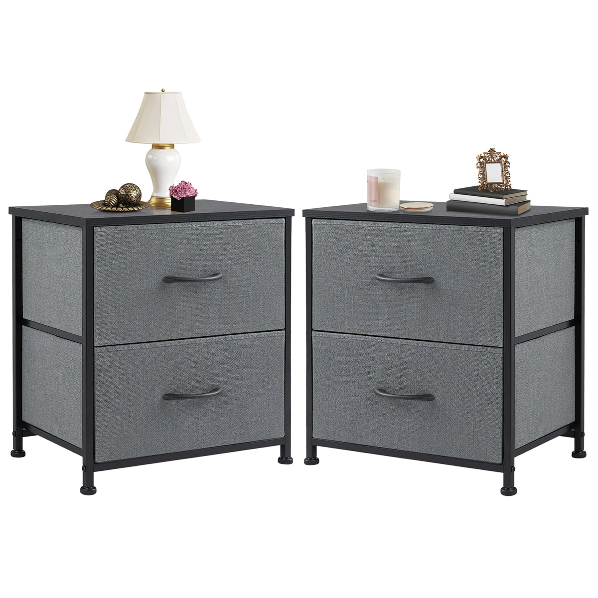 Nightstand Bedside Coffee Sofa Tea Table Storage Closet Chest