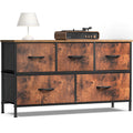 Living Room Display Cabinet Layers With 5 Fabric Drawers
