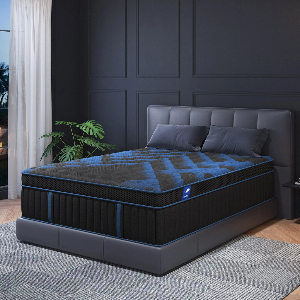 12"Gel Memory Foam Hybrid Pocket Spring Mattress Twin Full Queen King Bed Mattress In A Box,