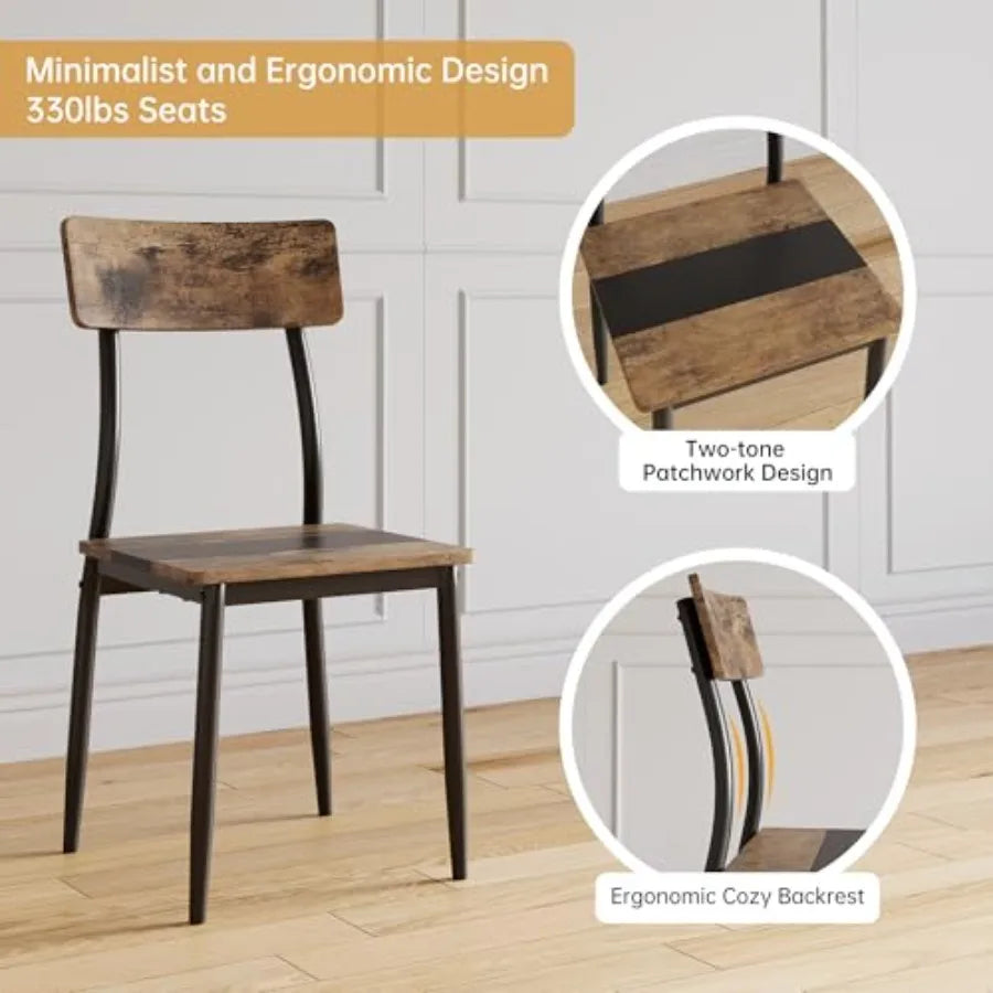 Dining Table 6, 7-Piece Kitchen Table Set