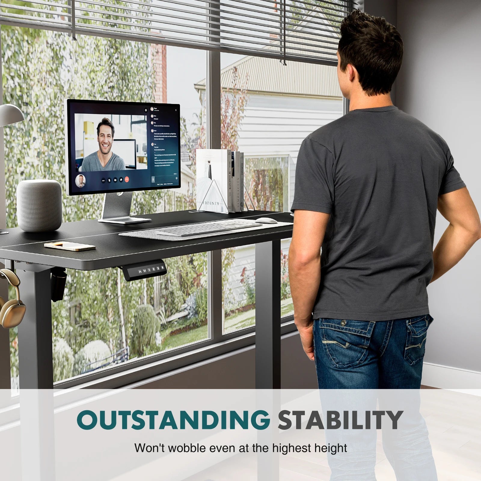 Ergonomic Electric Standing Desk Height Adjustable