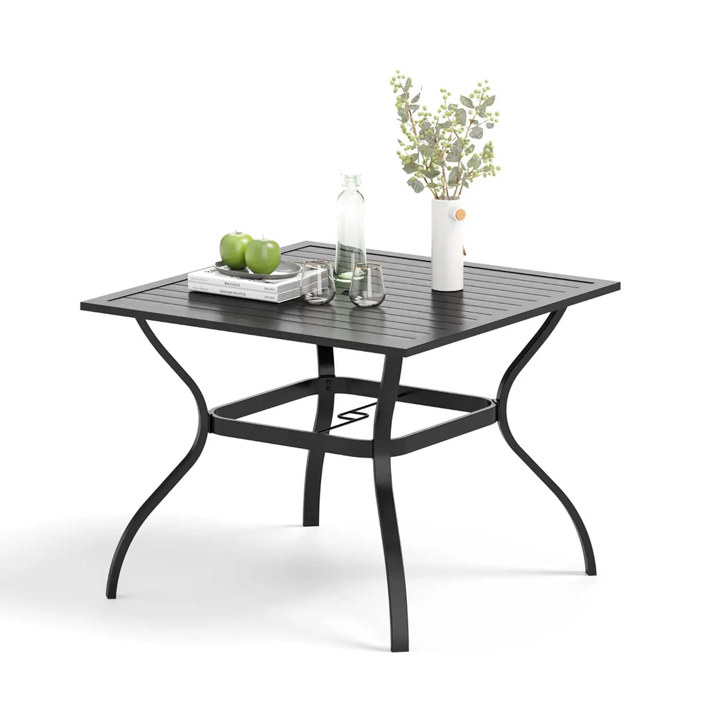 Outdoor Patio Dining Table for 8, 83" x 39"