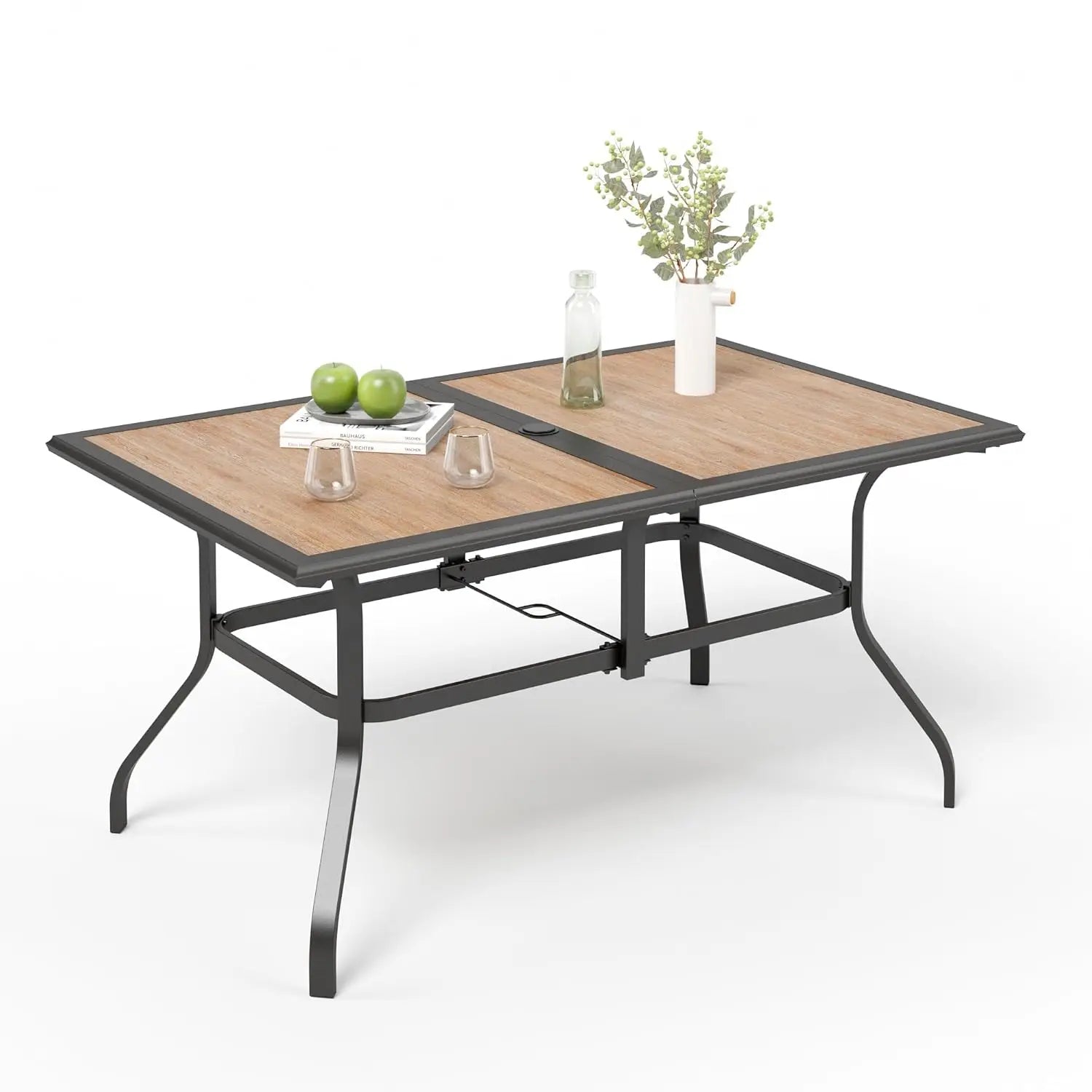 Outdoor Patio Dining Table for 8, 83" x 39"