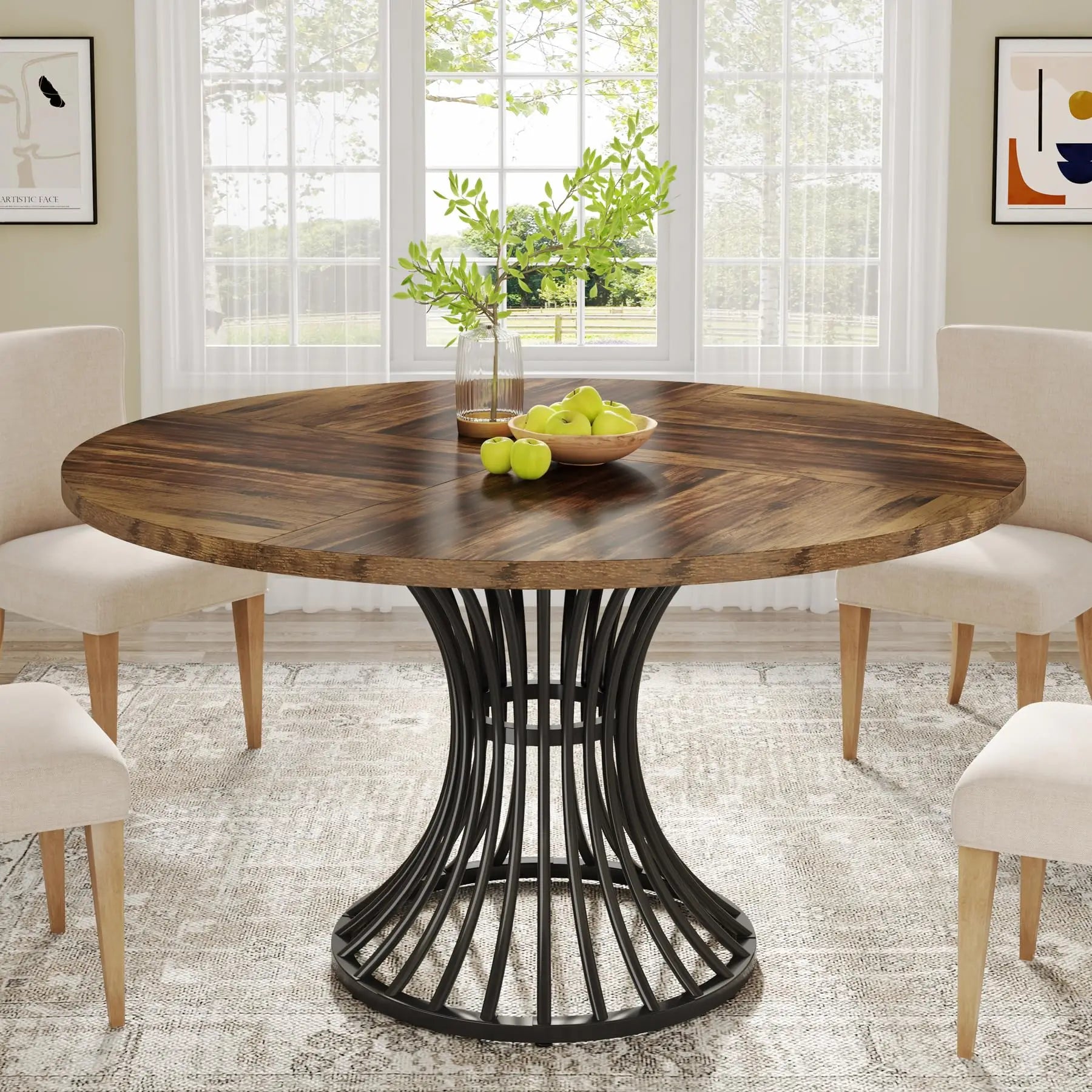 47-Inch Farmhouse Dinning Room Table