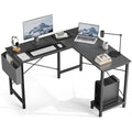 Gaming Corner 50 Inch Office Writing PC Table with CPU Storage Shelf & Side Bag