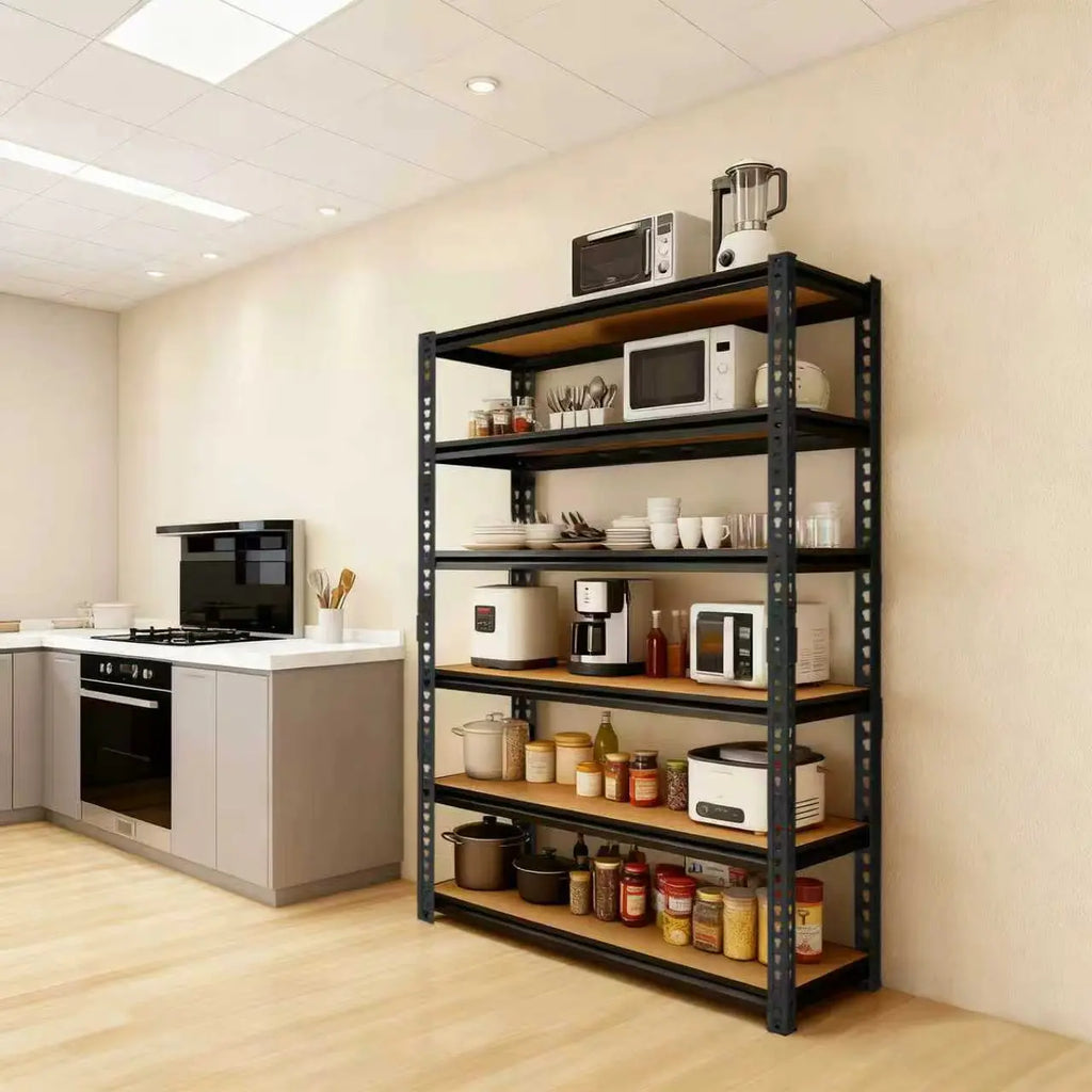 3050 LB Sturdy Metal Storage Racks - Extra Wide 40" Robust Garage Shelving System with Adjustable Height